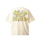 Glitchcore Fashion – Saint T Shirt Prayer Child Nostalgia Vintage Printing Hip Ho – Urban Streetwear for Men & Women