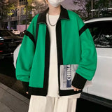 retro baseball bomber, daily drip outerwear, casual outfit