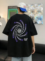 Harajuku Graphic tee – Goth Letter Printed T Shirt Hombre Hip Hop Fashion Crewneck