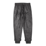 hip hop loose fit elastic waist pants fashion paisy ankle pants mens casual letter embroidery drewstring sportwear pants joggers unique joggers style 3507