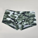 Mens Camouflage Vest Boxer Shorts Two-Piece Suit Summer Home Breathable Casual Simple Comfortable Two-Piece Suit Men'S Clothing