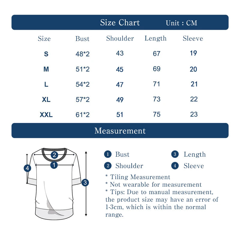 Y2k Oversized shirt – Amekaji Vintage Printed T Shirt Men 2023 Spring Summer New M