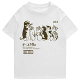 Glitchcore Design – Mens Oversized T Shirt Clothing Hip Hop Cat Shower Street Pr – Edgy Streetwear for All Genders