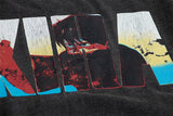 skatercore aesthetic print tee featuring 24ss summer vintage retro anime printing high street t shirt tops