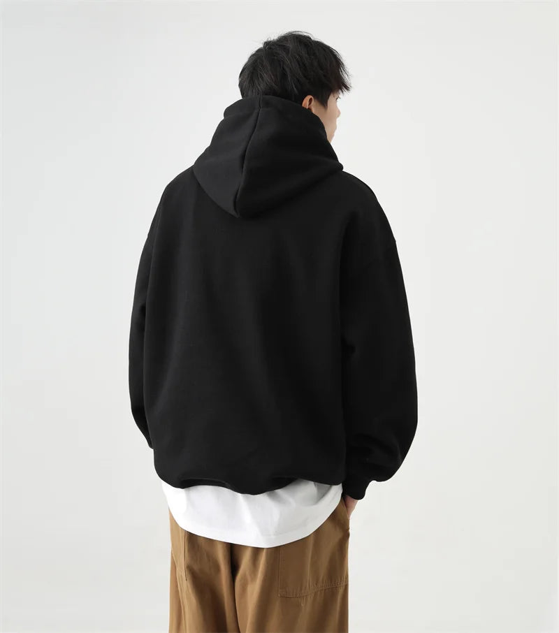 2024 New Letter Foam Printed Hoodies Mens Autumn Oversized Cotton Y2K