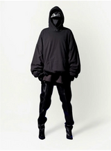 cyberpunk aesthetic drop featuring autumn and winter kanye high street yzy double layer fabric clip cotton mens and womens large hoodie