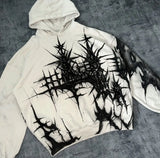 Harajuku Oversized Gothic Dragon Print Hoodies Women Hoodie Streetwear