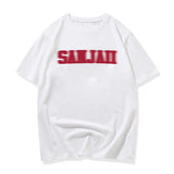 Sadcore Crying angel – American Retro Trendy Brand Pure Cotton Short Sleeved T Shir