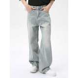 vintage baggy jeans mens streetwear hip hop loose blue denim pants hi street luxury designer jeans trousers man denim street jeans