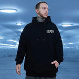 Funny Pixel Figure Graphic Hoodies For Men Autumn Y2K Streetwear Pullover