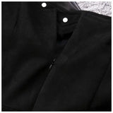 Retro hot girl camisole irregular big swing skirt short leather jacket coffee color set two piece sets womens outifits dress