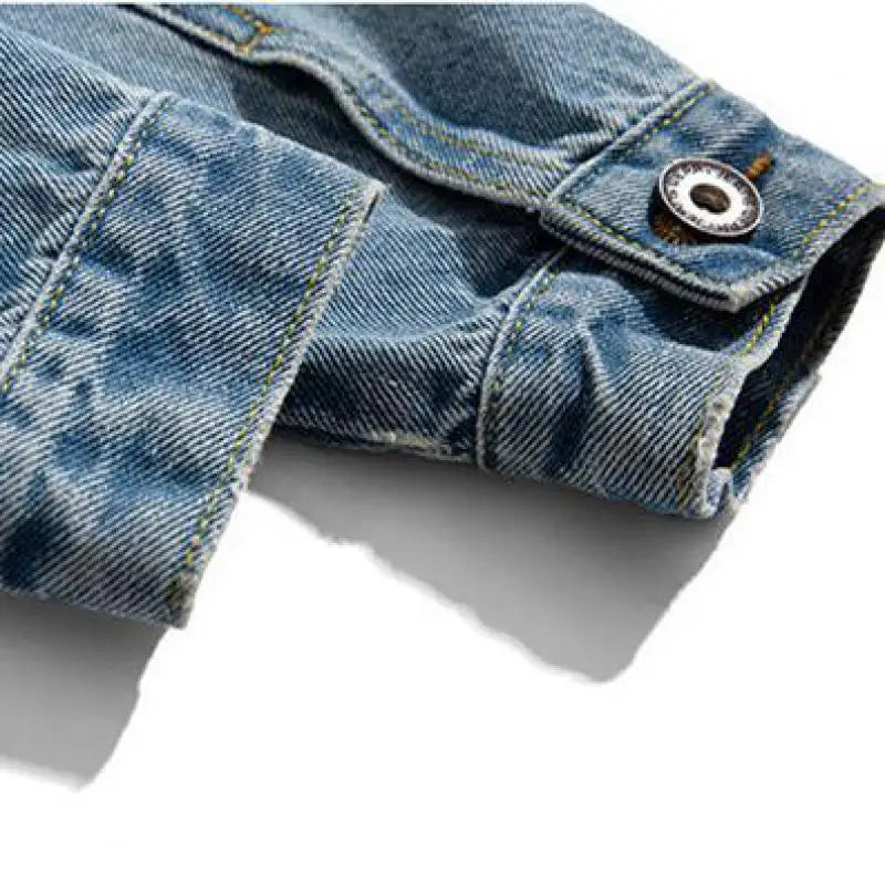 Retro Baseball Jacket for Men Cold Weather Jacket