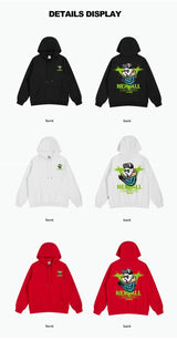 Autumn Punk Panda Printed Hoodie For Men New In Harajuku Fashion Fleece