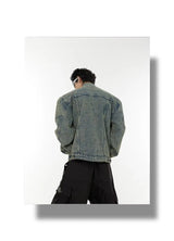 techwear zip bomber, urban fashion, for men, fall streetwear outfit, oversized style, layered fashion, modern aesthetic, graphic detail