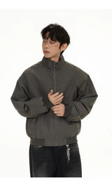 techwear bomber jacket, urban fit, men's streetwear fashion, trendy oversized fit, urban techwear design, modern hip hop styl