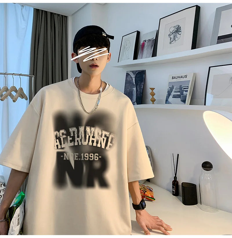 Vaporwave Graphic tee – 2024 New Short Sleeve T Shirt For Men American Hip Hop Fashion