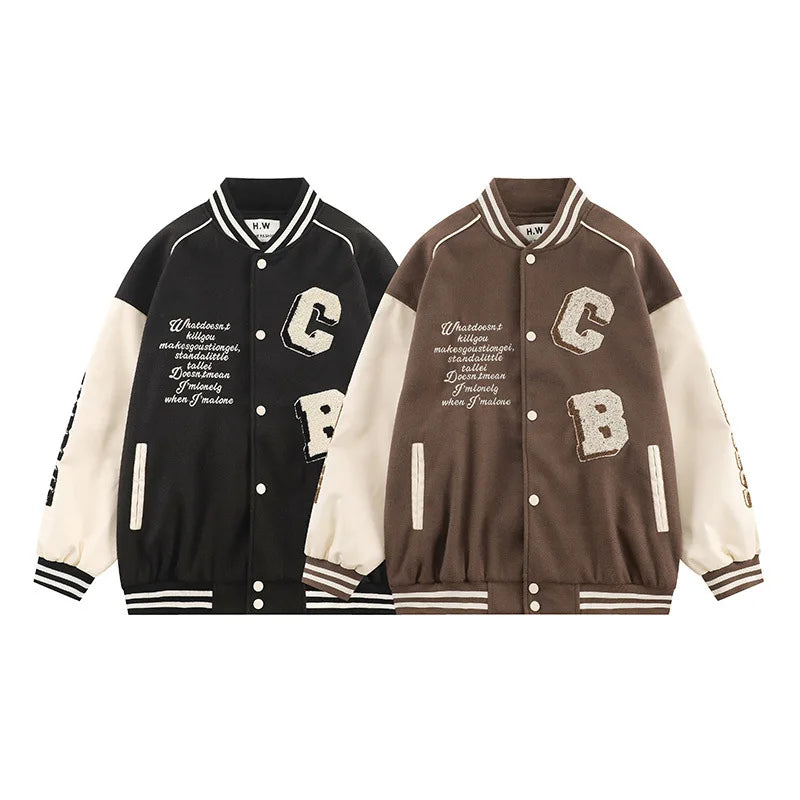image fit wear everyday quality fashion 18ee5e streetwear urban casual essential graphic print hop hip premium style high unisex design - fashion-varsity-jacket-letter-embroidery-patchwork-baseball-jackets-men-harajuku-streetwear-hip-hop-oversized-jacket material oversized style streetwear design ID 5e84c