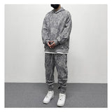 Vaporwave Drop – Fashion Paisy Hoodies Pullover Casual Suede Hooded – Streetwear Fashion for Men & Women