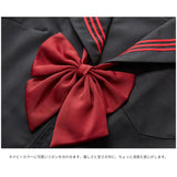 Navy Sailor Outfit Japanese Style School Uniform Skirt Girls JK Uniforms Student Sailor Dress Korean Student Seifuku COS Costume