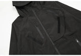 New 2023 Mens Undermycar Armor zipper Parkas Windproof hooded Jacket Tatting Multiple pockets outdoor Wear size 1 2 3 #463
