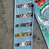 harajuku y2k baggy jeans the winged dragon of ra print wide leg denim pants popular anime jeans streetwear trouser men clothing unique jeans style 5747
