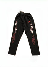 new arrival hs studios airbrushed skull print high street cotton winter pants sport casual pants minimalist street pants
