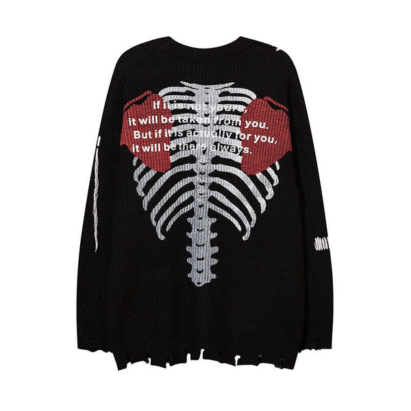 "Flame Stone" Unisex Men Women Streetwear Graphic Sweater Daulet Apparel