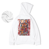 Mens Funny The God Of Wealth Graphic Hoodies 2025 Autumn Hip Hop Print