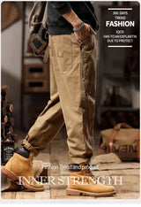 new breasted cargo tracksuit pants for men autumn y2k vintage harem tactical sweatpants casual outdoor baggy joggers trousers unique joggers style 52