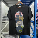 Glitchcore Fashion – High Quality Ih Nom Uh Nit T Shirt Masked Men Letter Printin – Urban Streetwear for Men & Women