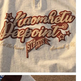 American retro personalized design letter print polo short sleeved men and women loose summer student couple casual y2k top