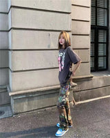 Bold rap tee with street mixtape cover art and crown
