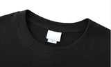Gothic Chrome logo – Hip Hop Streetwear Men Oversized T Shirt Fire Printed Long S