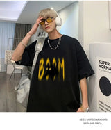 Cyberpunk Aesthetic piece – Japanese Fun And Trendy Cat Print New Short Sleeved T Shirts