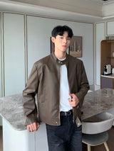 retro baseball bomber, daily drip outerwear, casual outfit