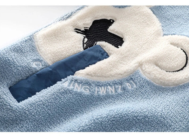 rainbowtouches mens jackets high street fashion cashmere coat autumn and winter loose printing plush for warmth unisex nan st - variant style 94a858 for streetwear fashion