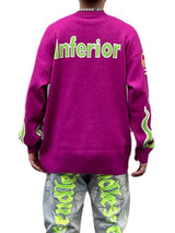 hip hop knitted sweater men letter fire pattern o neck pullover streetwear casual loose sweater unisex harajuku jumpers knitwear high quality cotton pullover, urban wear with bold artwork, aesthetic street look hoodie