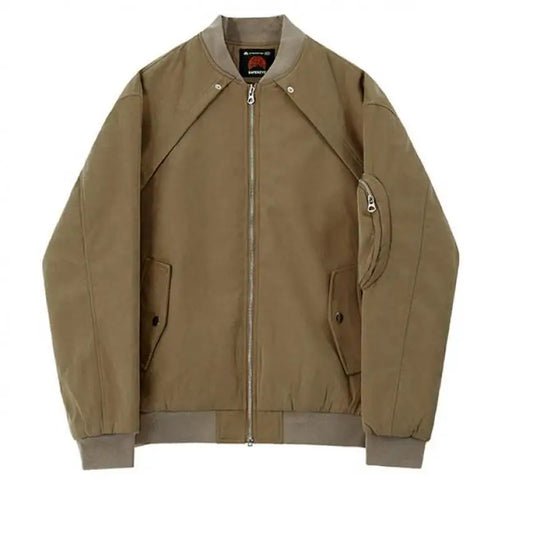 Winter Vintage Suede Jacket Cotton-padded Jacket Men's Korean-style Loose Cotton-padded Coat Winter