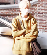 grunge fire sweater, streetwear drip, cozy knitwear for men, oversized grunge aesthetic winter top