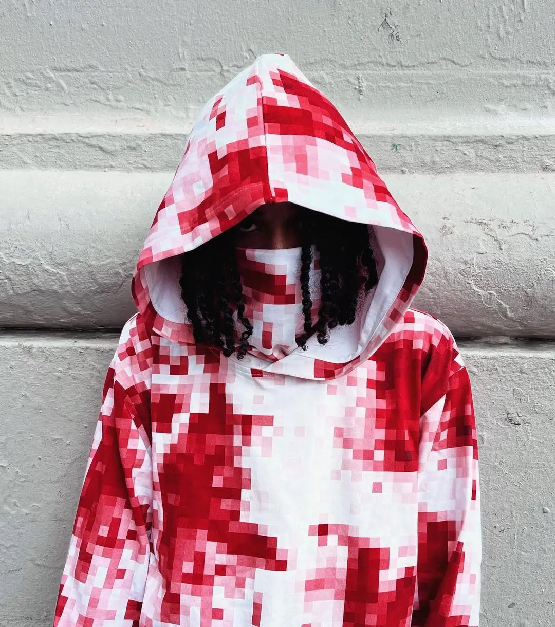 American Street Dark Style Printed Oversized Hoodie Men Y2K Hip Hop Ro