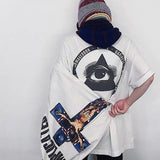 Sadcore T-Shirt – Saint T Shirt Men Woman Summer Good Quality O Neck Loose Let – Urban Streetwear for Men & Women