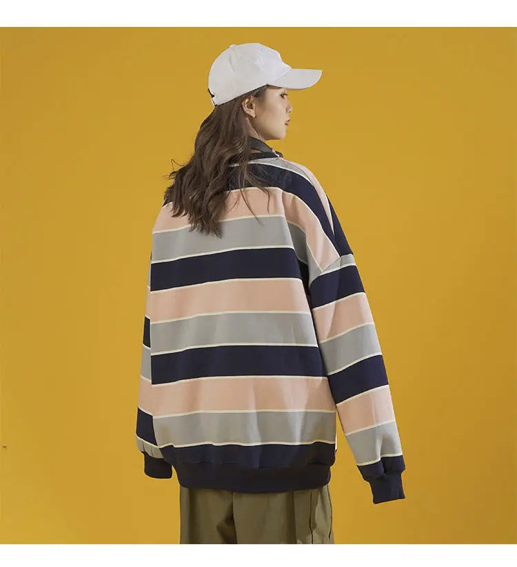grunge knit pullover for fall and winter, oversized aesthetic with urban style, mens fashion layer for modern streetwear coll