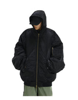 Men Oversize Jacket Winter Parkas Streetwear Thicken Warm Hooded Cotton Padded Bomber Jackets Hip Hop Fashion Casual Loose Coats