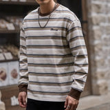 Gothic Melting smiley – Men Retro Fashion Streetwear Loose Casual Long Sleeve Plus S