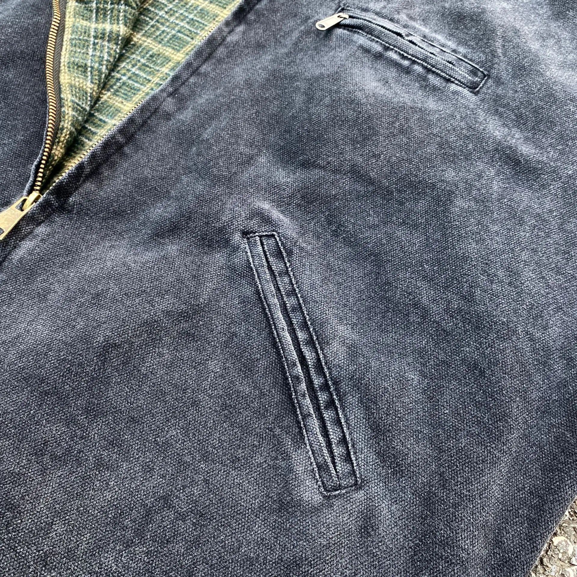 graphic outerwear featuring new 2023 luxury men detroit old washing multi workwearbomber coats jackets down coats shirts cotton warm winter 450 design – premium quality jacket for men