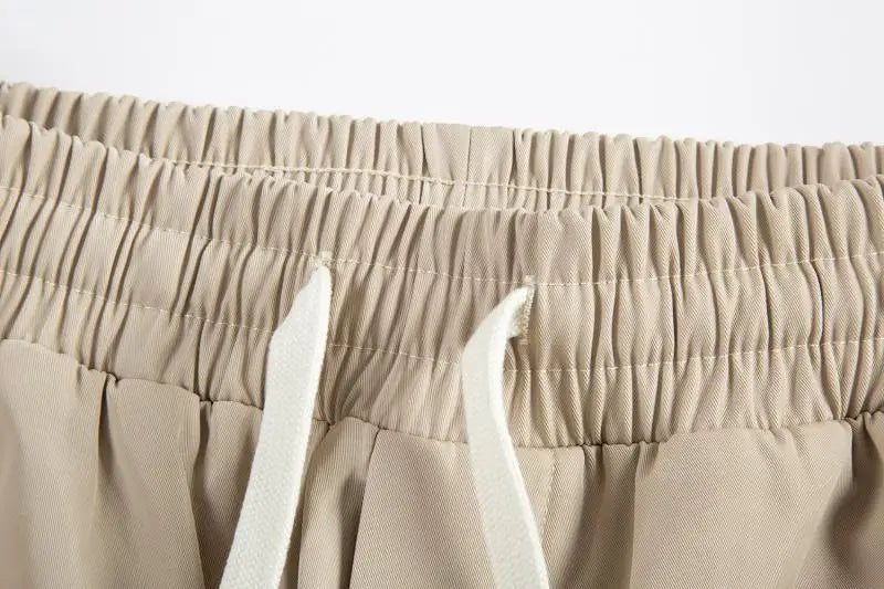 fashion casual hip hop joggers side button trousers elastic waist drawstring track sweatpants new cargo streetwear mens pants unique joggers style 4774