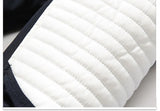 2024 Winter Warm Gradient Parkas Men Women Streetwear Thick Jackets Coat Fashion Harajuku Hoody Fur Collar Coats