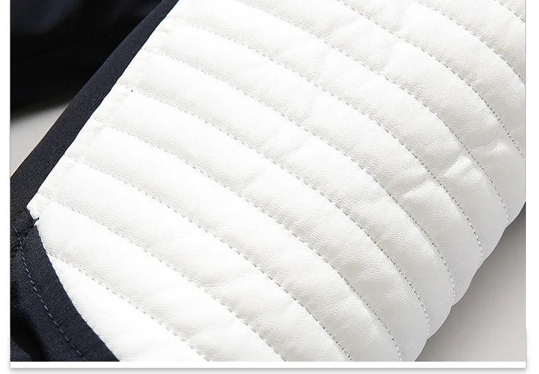 2024 Winter Warm Gradient Parkas Men Women Streetwear Thick Jackets Coat Fashion Harajuku Hoody Fur Collar Coats