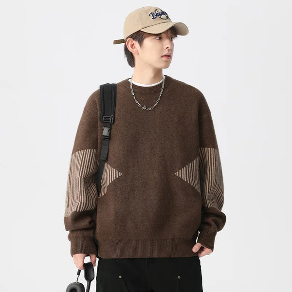 layered flame street pullover, daily style staple, y2k flame pullover top for edgy winter outfits