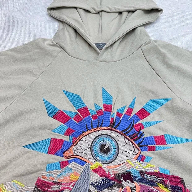 90s rap hoodie with mixtape-inspired street graphics
